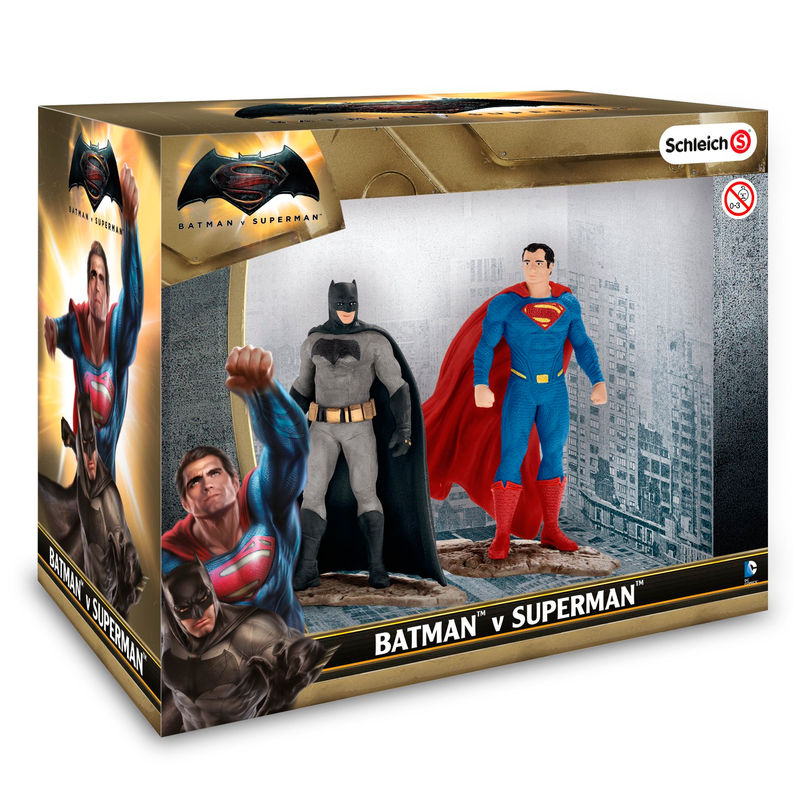 Figuras Batman vs Superman DC Comics