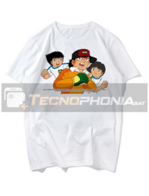 Camiseta manga corta Oliver y Benji Talla M