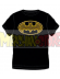 Camiseta adulto manga corta Batman - Logo negra - amarilla Talla XL