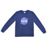 Camiseta niño manga larga Nasa azul 10 años 140cm