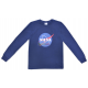 Camiseta niño manga larga Nasa azul 11 años 146cm