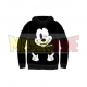 Sudadera adulto con capucha Disney - Mickey Mouse negra Talla L