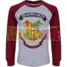 Camiseta niño manga larga Harry Potter gris - burdeos 13 años 158cm