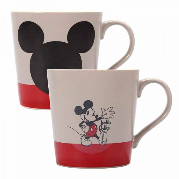 d- Taza cerámica Disney Mickey Mouse 
