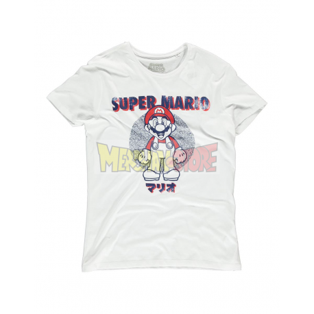 Camiseta Nintendo Super Mario Anatomy Talla M