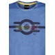 Camiseta adulto manga corta Fallout 76 azul Talla L