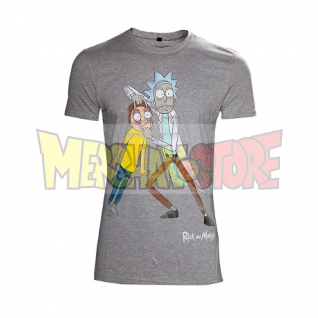 Camiseta adulto manga corta Rick and Morty - Crazy Eyes Talla L