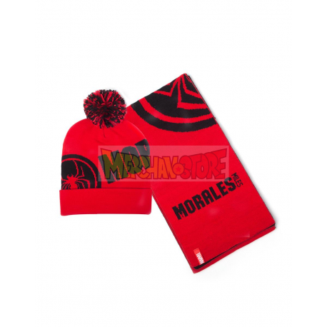 Gorro de invierno + bufanda Marvel - Spider-man