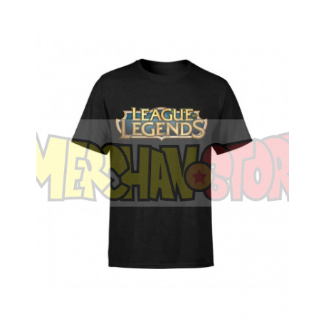 Camiseta adulto Leage of Legend - LOL negra Talla M