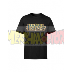 Camiseta adulto Leage of Legend - LOL negra Talla L