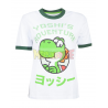 Camiseta adulto para chica Nintendo - Super mario Yoshi Adventure Talla L