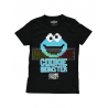 Camiseta adulto Barrio Sésamo - Triki el Monstruo de las Galletas pixleado Talla M