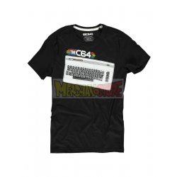 Camiseta adulto Commodore - The C64 keyboard Talla L