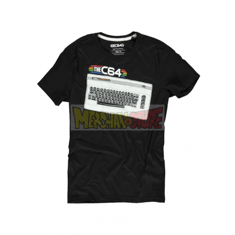 Camiseta adulto Commodore - The C64 keyboard Talla L