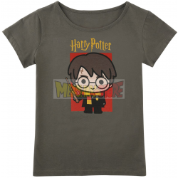 Camiseta infantil Harry Potter - Chibi 10 años 140cm