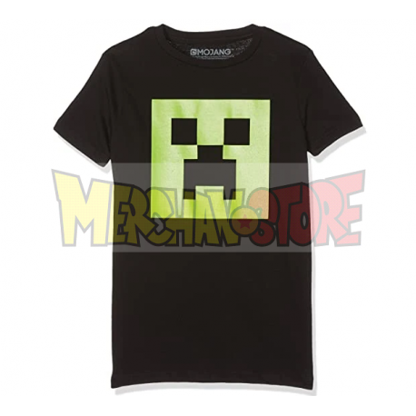 Camiseta infantil Minecraft -Creeper Glow 8 años 128cm