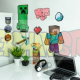 Vinilos adhesivos para pared Minecraft