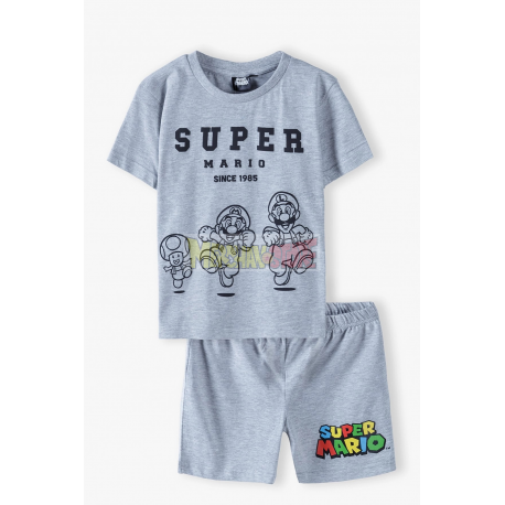 Pijama manga corta niño Super Mario - Since 1985 8 años - 128cm gris