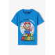 Camiseta niño Super Mario - It's-a me 8 años 128cm azul