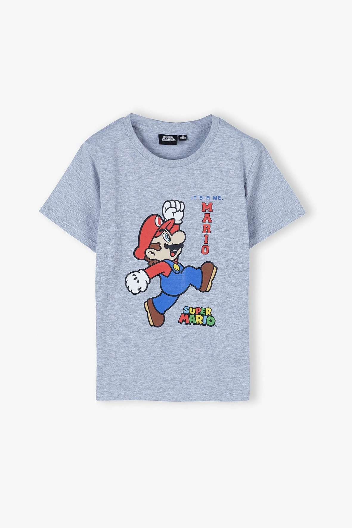 Camiseta niño Super Mario - It's-a me 12 años 152cm azul