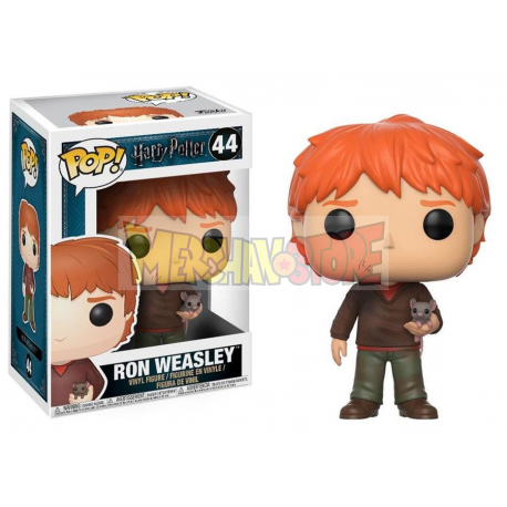 Figura Funko POP! Harry Potter - Ron Weasley with Scabbers 44