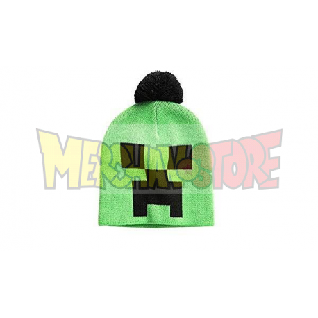 Gorro de invierno adulto Minecraft - Creeper