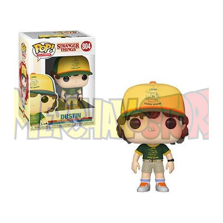 Figura Funko Pop! Stranger Things - Dustin (At Camp) 804