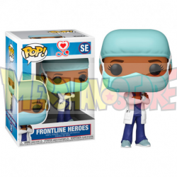 Figura Funko POP! Front Line Worker - Female 2 SE