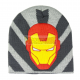 Gorro de invierno infantil Marvel - Iron Man gris 54cm