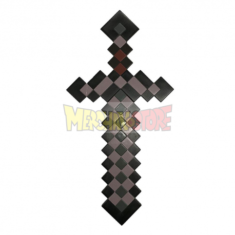 Réplica de plástico Espada Minecraft - Nether Sword 51cm