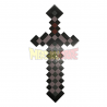 Réplica de plástico Espada Minecraft - Nether Sword 51cm