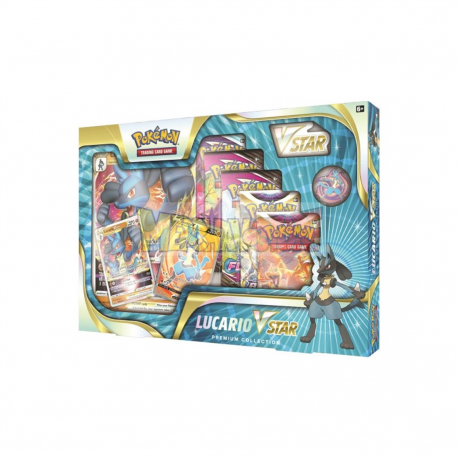 Caja de cartas Pokémon Lucario V Star (inglés)