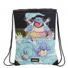 Saco mochila Pokémon - Squirtle Evolution 42x34cm