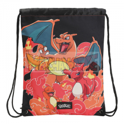 Saco mochila Pokémon - Charmander Evolution 42x34cm