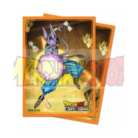 Fundas para cartas tamaño standard Dragon Ball Super - Beerus (65 unidades) Ultra Pro