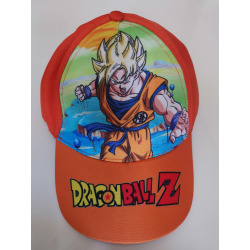 Gorra infantil Dragon Ball naranja 54cm