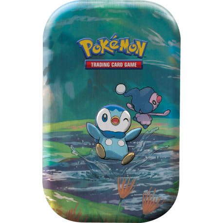 Caja mini lata de cartas Pokemon Sinnoh Stars - Piplup (inglés)