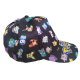 Gorra infantil Pokemon - Personajes negra 54cm