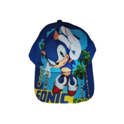 Gorra niño Sonic - Anillos azul 54cm