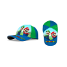 Gorra infantil Nintendo - Super Mario con Luigi 52cm