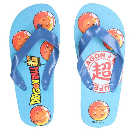 Chanclas niño Dragon Ball celeste Talla 29 - 30