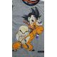 Camiseta niño manga larga Dragon Ball - Goku y Krilin gris 6 años 116cm