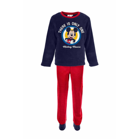 Pijama coralino niño Mickey Mouse - There is only one azul rojo 4 años 104cm