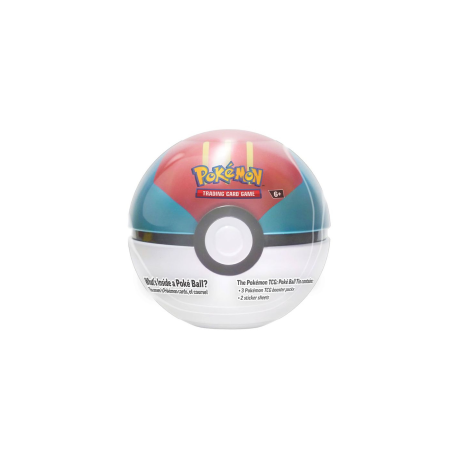 Lata Poké Ball de cartas Pokemon Cebo Ball 2023 (inglés)