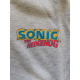 Sudadera infantil con capucha Sonic - Game Over gris 8 años 128cm