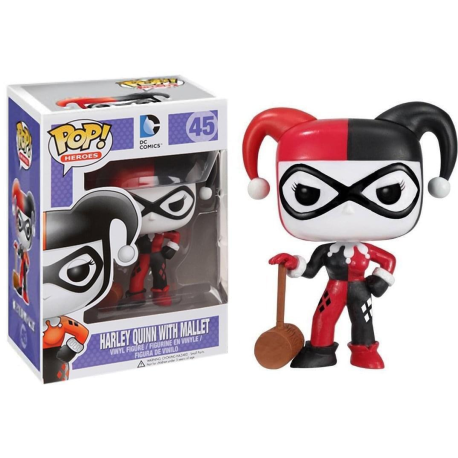 Figura Funko POP! DC Comics - Harley Quinn & Mallet 45