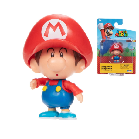 Figura Nintendo Super Mario - Baby Mario 6cm Wave 38