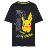 Camiseta niño Pokemon - Team Pikachu negra 9 años 134cm - 10 años 140cm