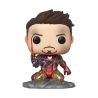 Figura Funko POP! Marvel I Am Iron Man Exclusive 580 Metallic Brillo en la oscuridad