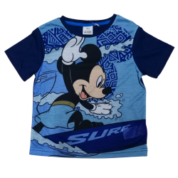 Camiseta niño manga corta Mickey - Surf Talla 4